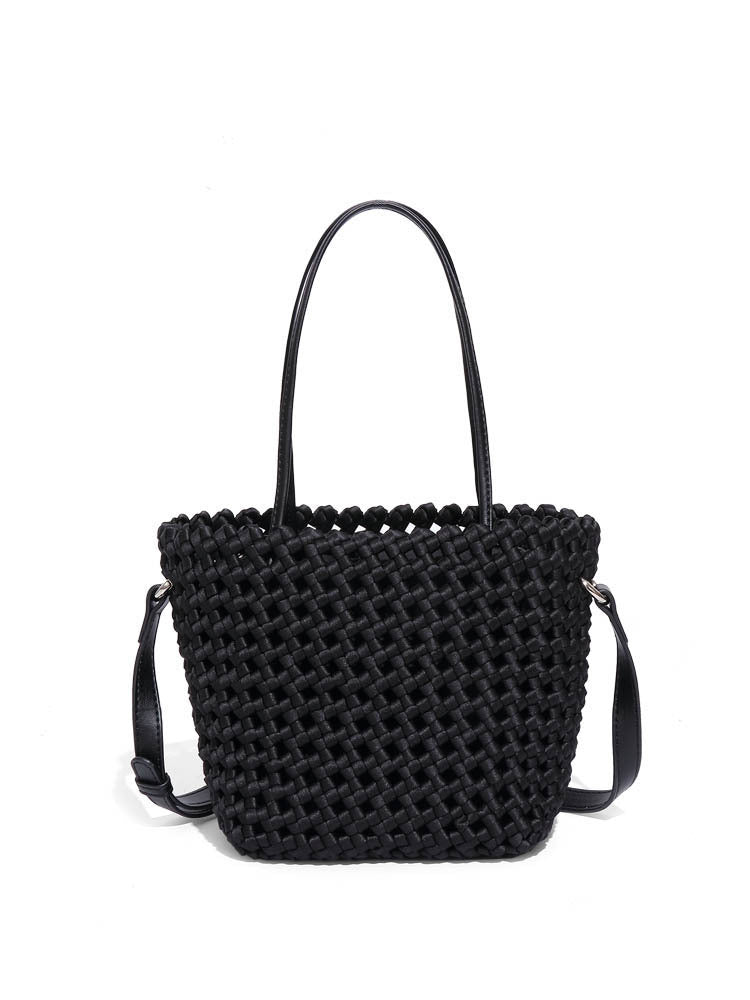 Style d'été Panier de légumes tissés Fashionable élégant sac à main Design de texture mode