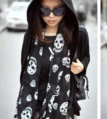Foulard long pour dames
