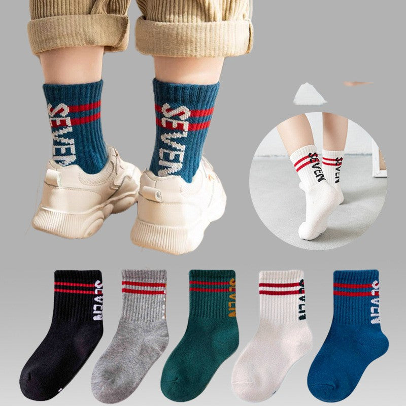 Chaussettes pour bébés d'âge moyen