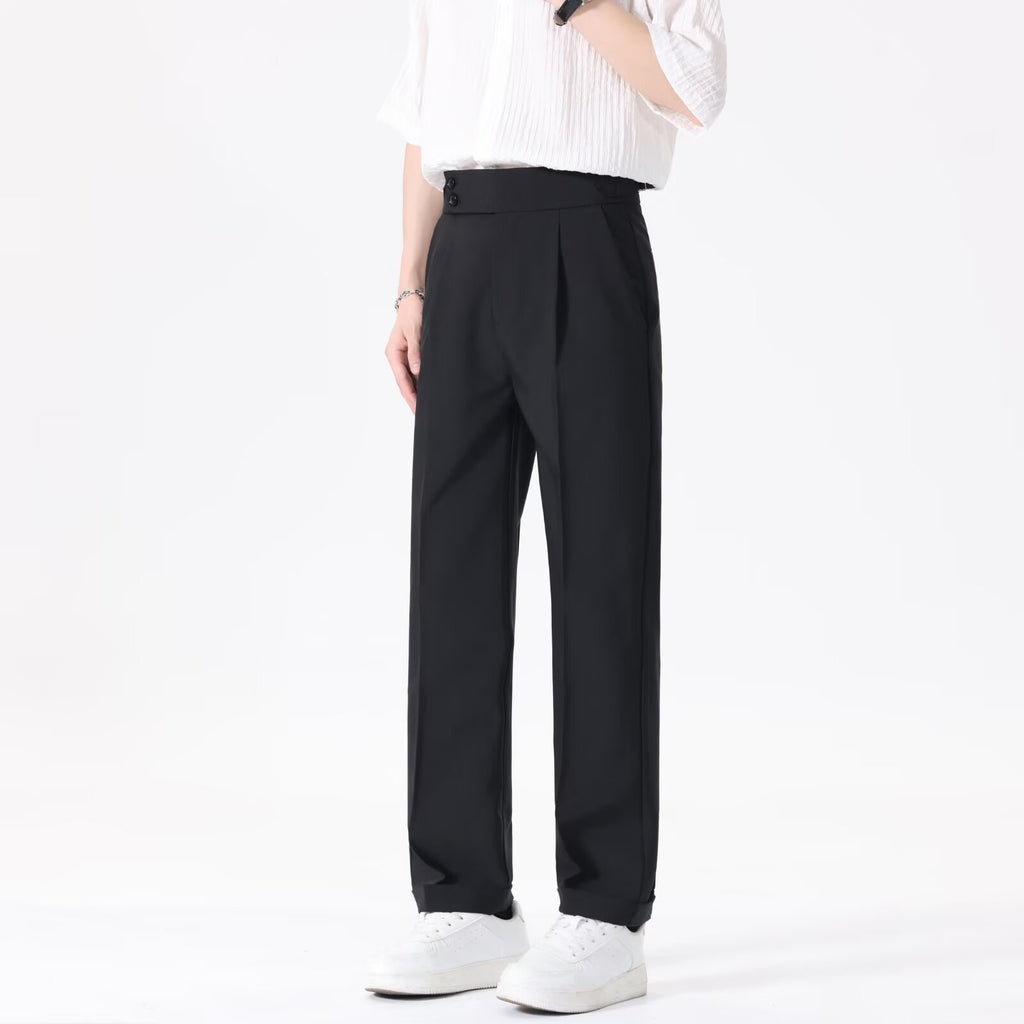 Pantalons de costume drapés Pantalons pour hommes