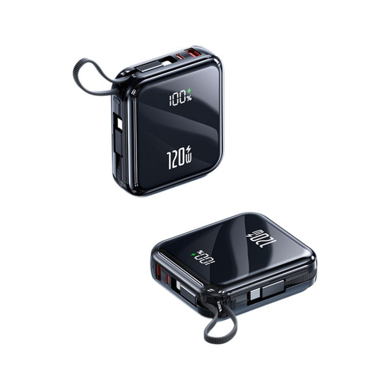 120W Super charge rapide 20000mAh Mini banque de puissance de haute capacité