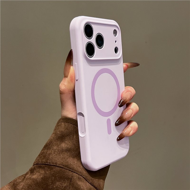 Boîtier de téléphone magnétique en silicone liquide