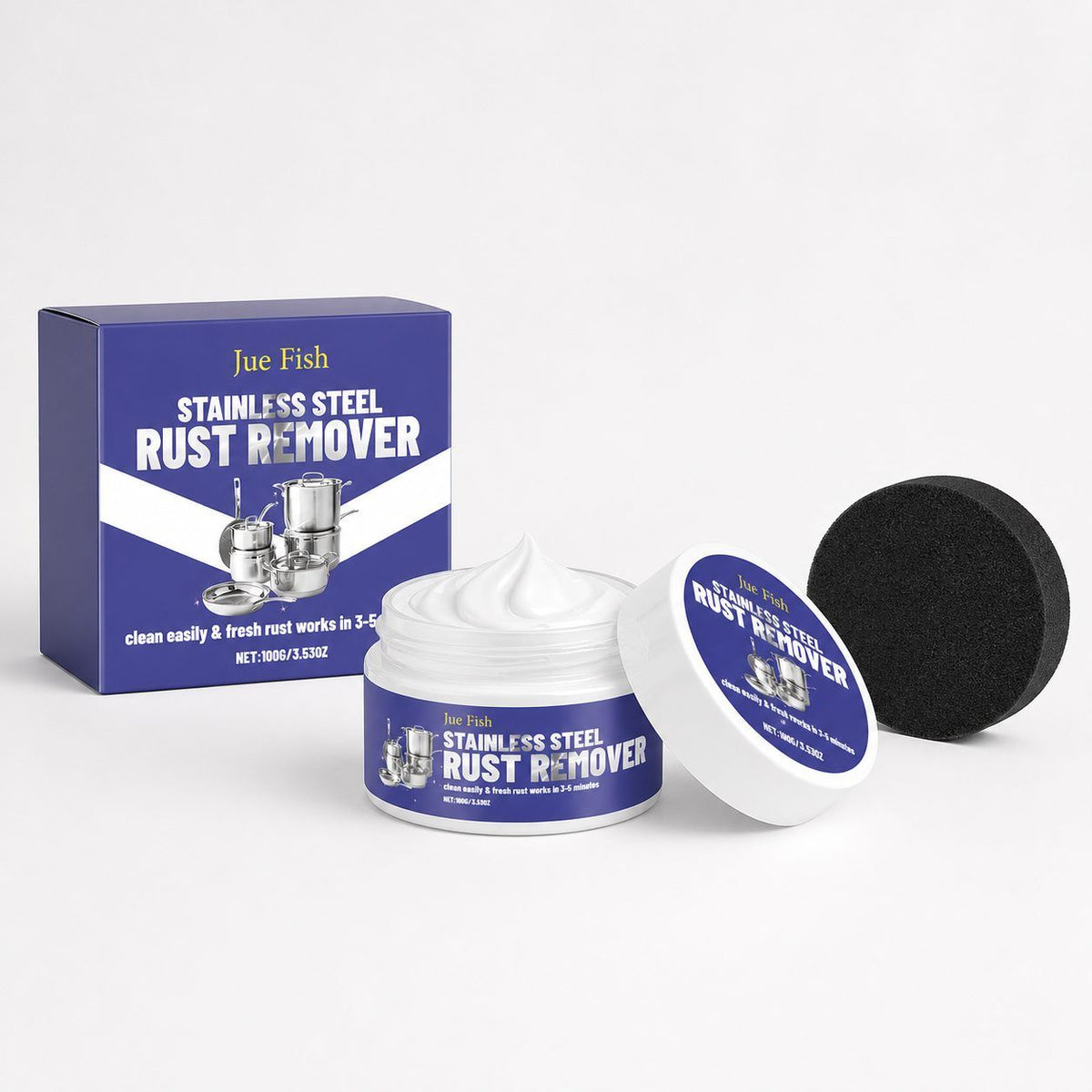 Kit de démonteur de rouille en acier inoxydable JUE FISH