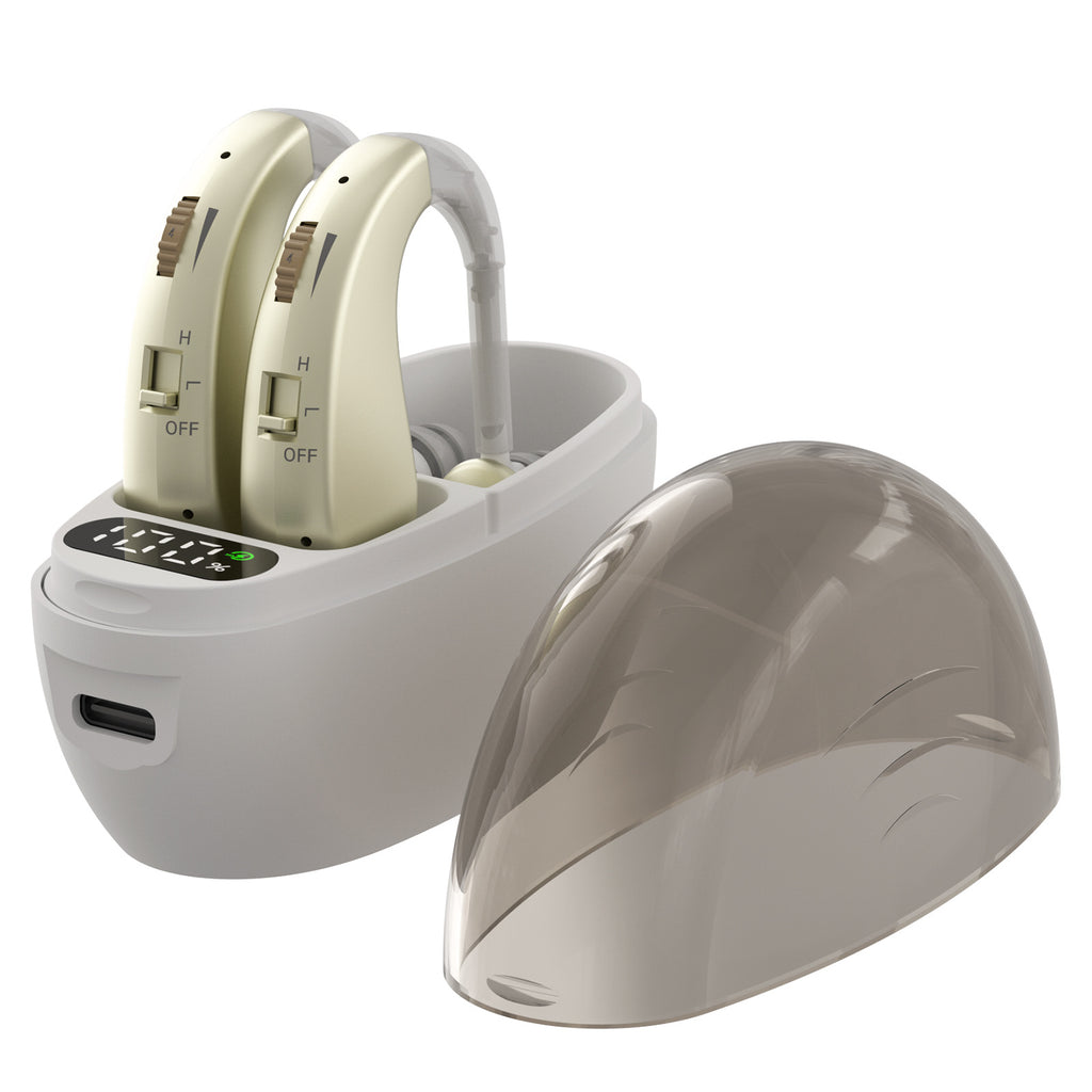 Earbuds with amplifier and noise-canceling function