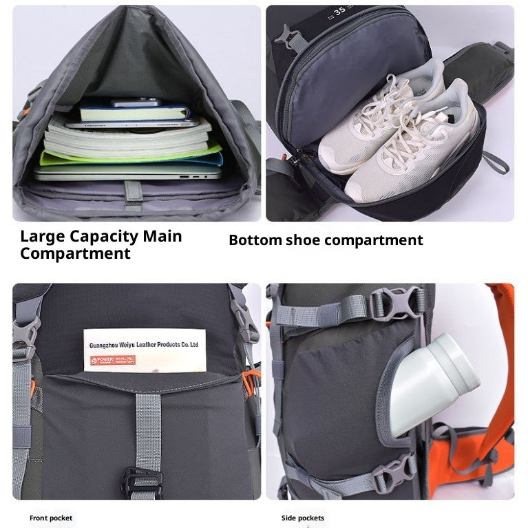 Sac à dos de randonnée professionnel en plein air Grande capacité 35L