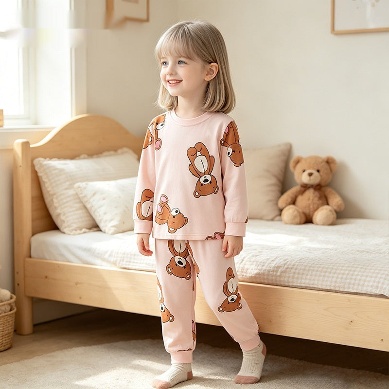 Élégant Outfit d'automne deux pièces pour les enfants