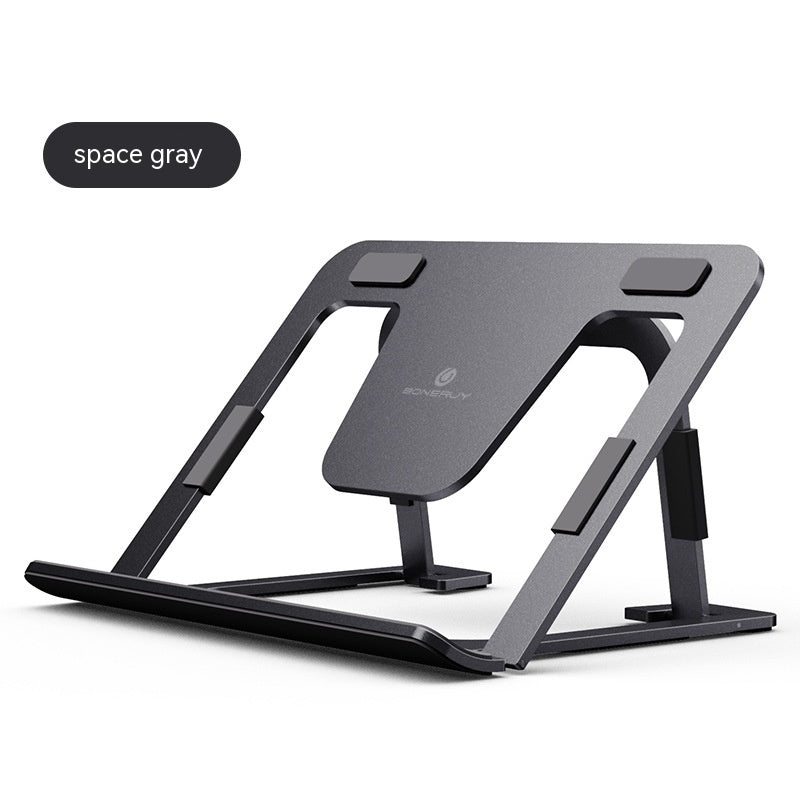 Tablette et support de téléphone en alliage d'aluminium pliable