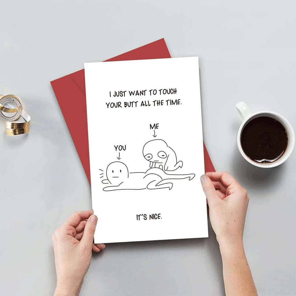 Carte de voeux d'anniversaire avec carte texte enveloppe