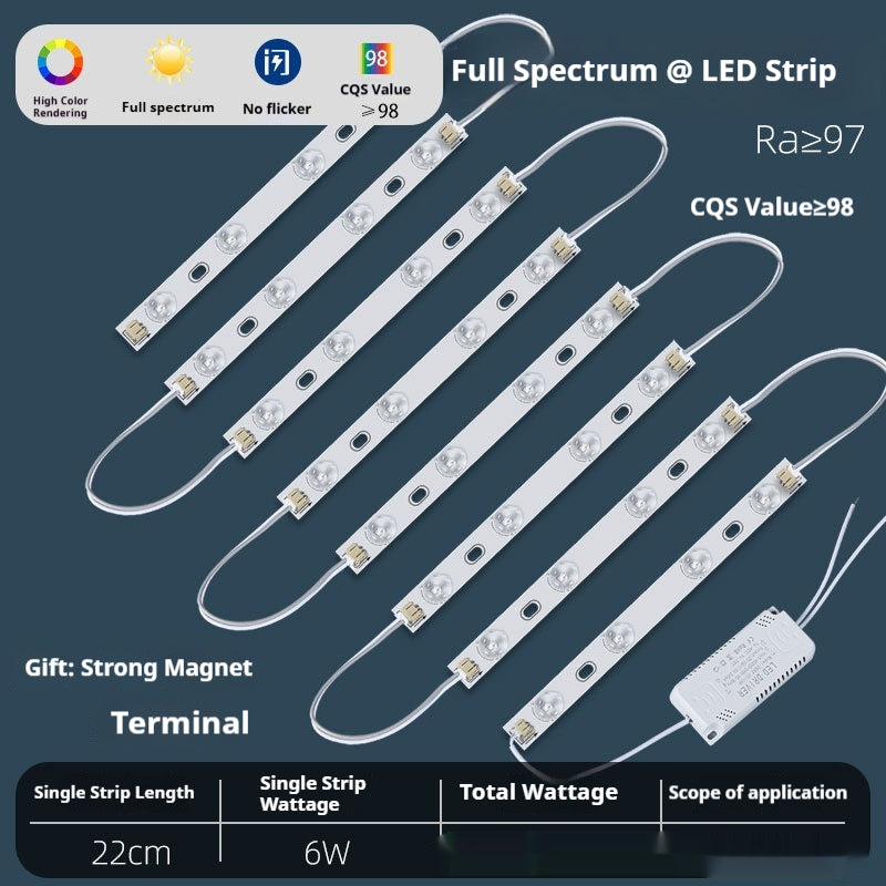 Plein spectre Led Super Bright Patch remplacement source de lumière Plafond plaque de base de lampe