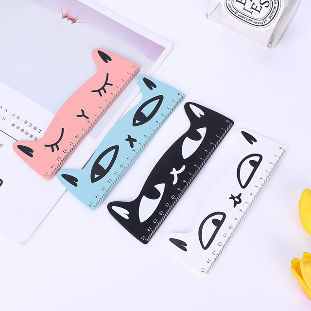 Kawaii 15cm Candy Couleur animal animal chat règlement en bois