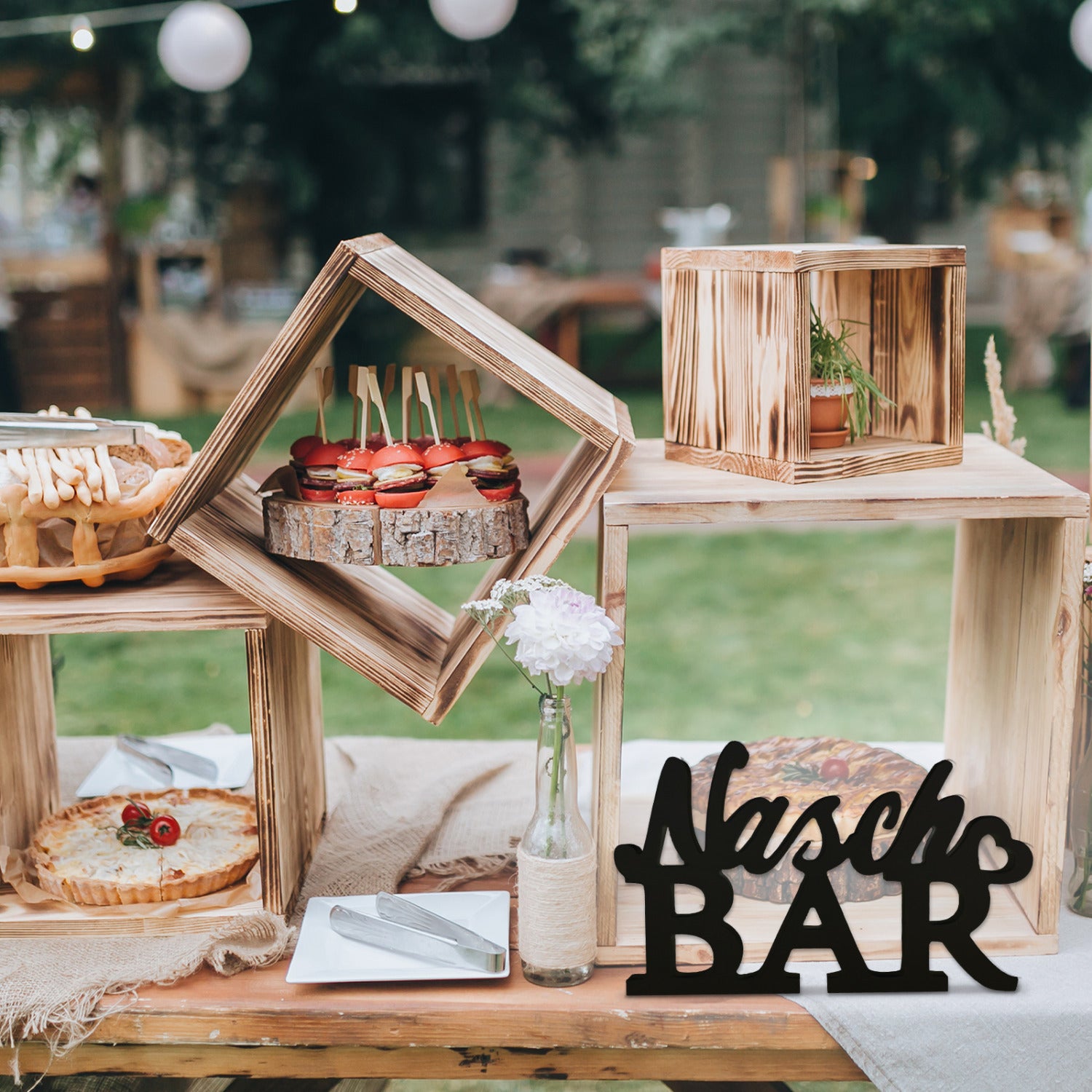Décor de bar à bonbons