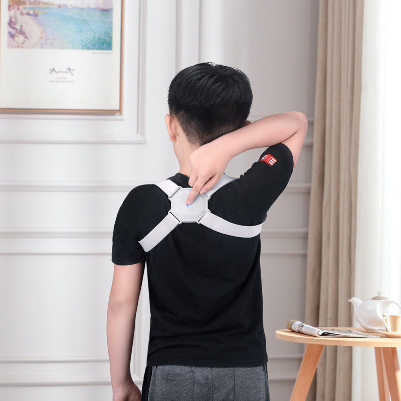 Correcteur de Posture intelligent Enfants réglables Adultes Courroies de correction du dos en temps réel P