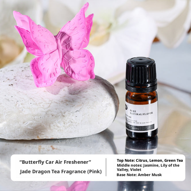 Voiture papillon Diffusant Stone-Pink-Yulong Tea