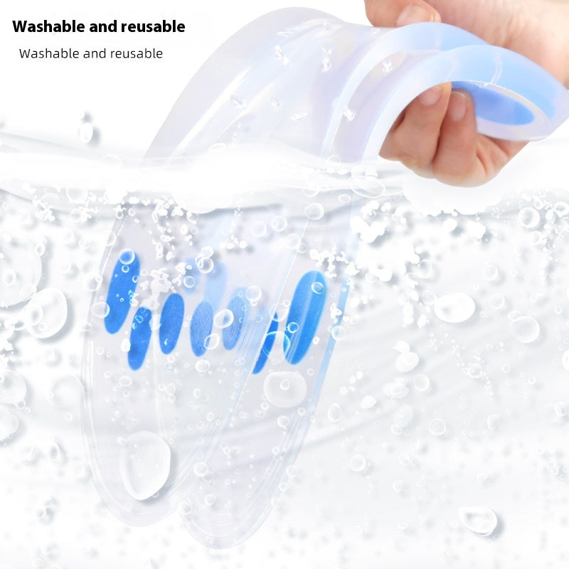 Silicone Soft Shock Absorption Souple Pression Sports Loisirs Semelle intérieure