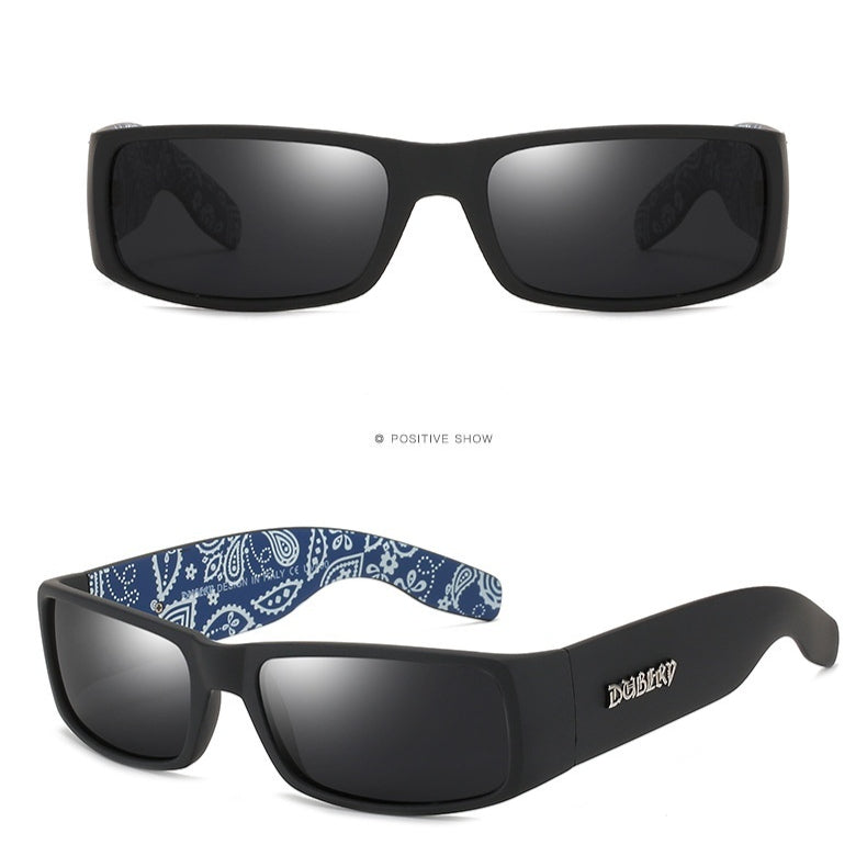 Style gothique Lunettes de soleil de sport européenne et américaine