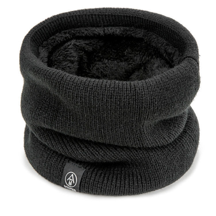 Col velours noir-1 pièce