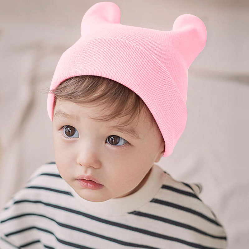 Pullover chapeau garçon enfant tricoté bébé