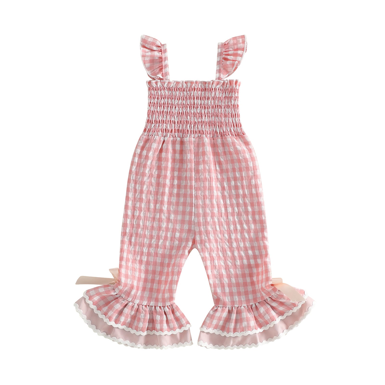 Robe de saut sans manches avec pantalons évasés