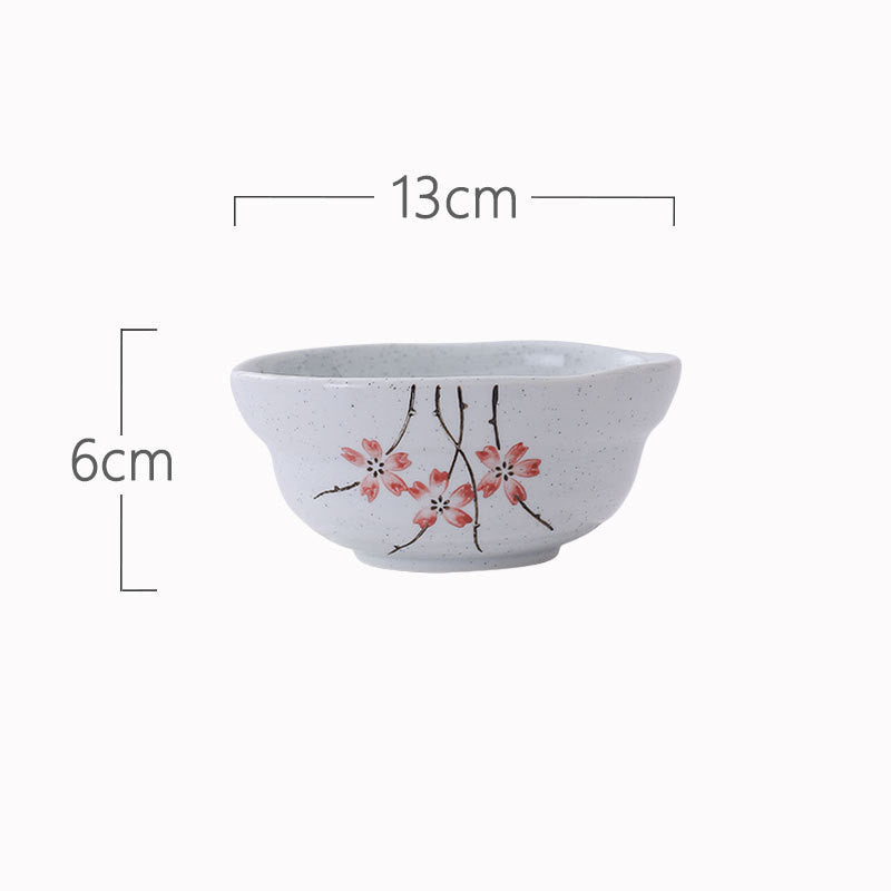 Créative Underglaze Color Tableware Ménage Dessert Ramen Bowl