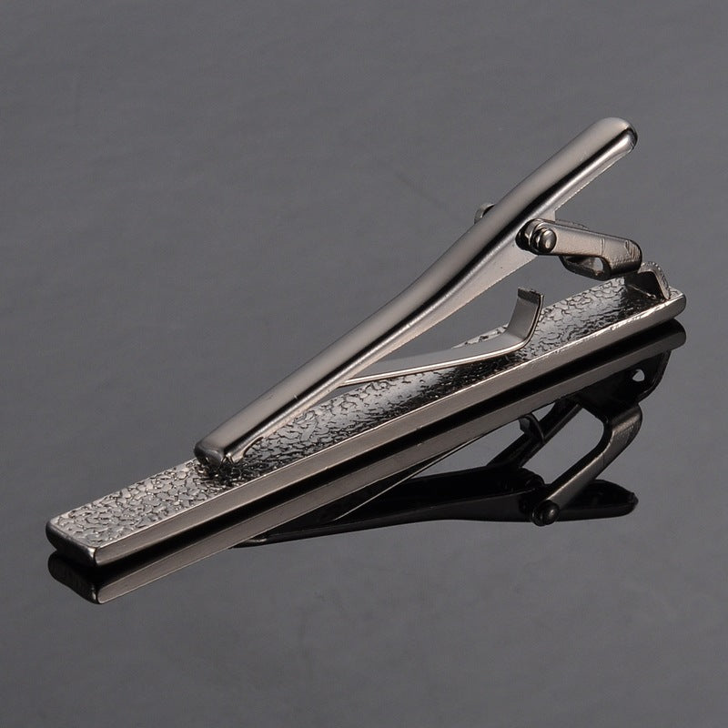 Aspirateur plaqué brillant brossé Tie Clip