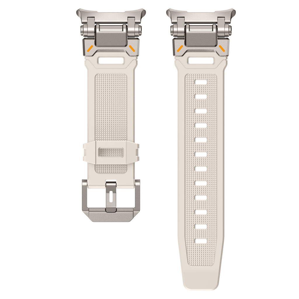 Applicable à 7 Génération Ultra Watch Mecha Style TPU Silicone Explorer Strap