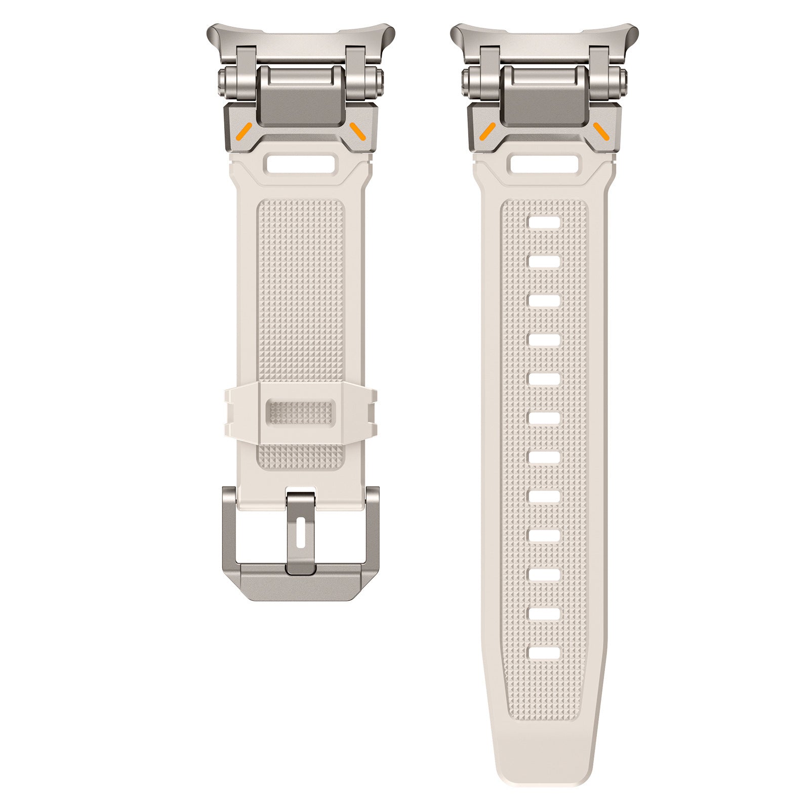 Applicable à 7 Génération Ultra Watch Mecha Style TPU Silicone Explorer Strap