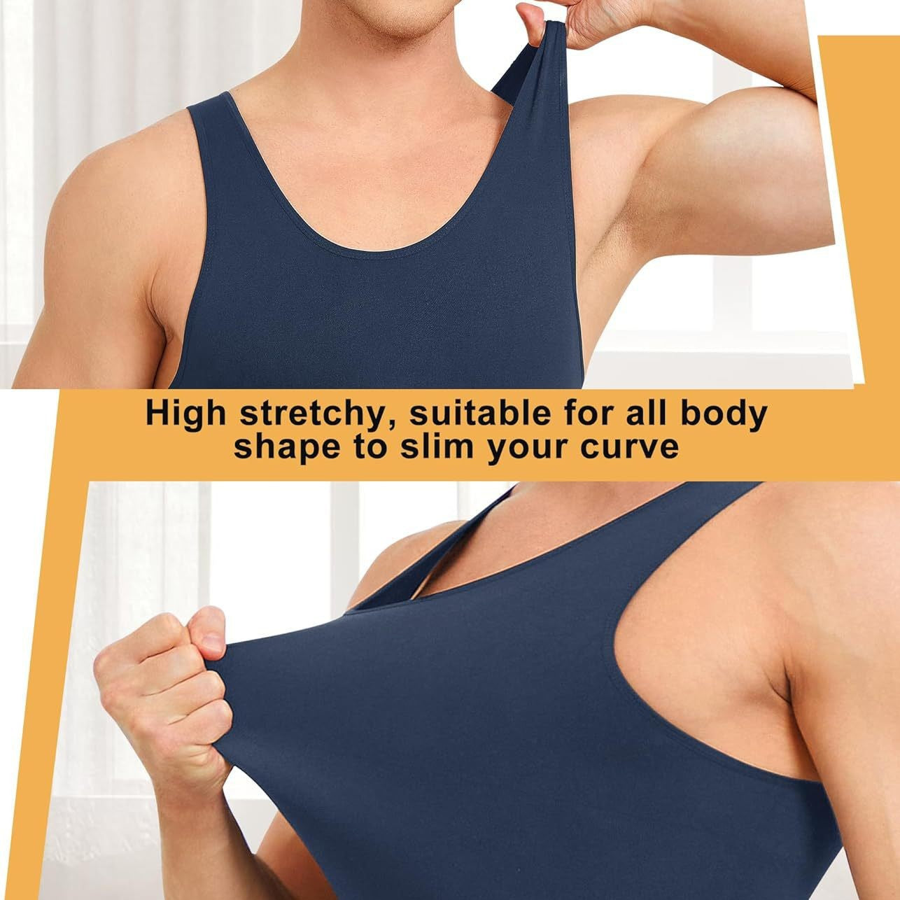 Corsets en forme de corps pour hommes Crotch Hollow-out Cinched Belly Contract Inner Wear Base Bod