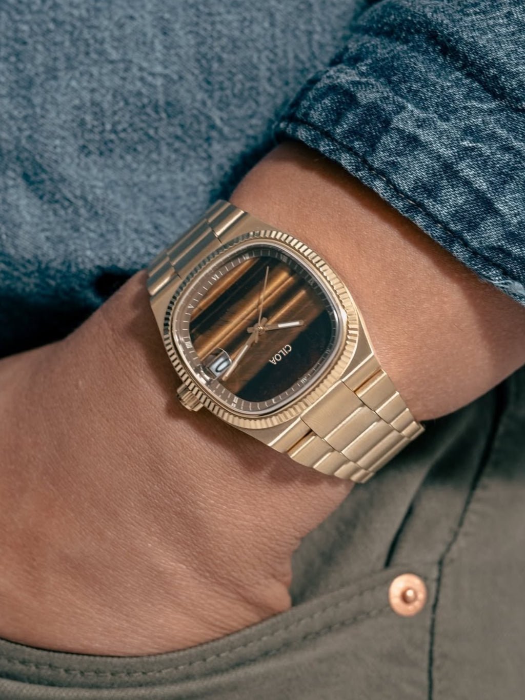 Wormhole Concept Montres carrées sportives pour hommes
