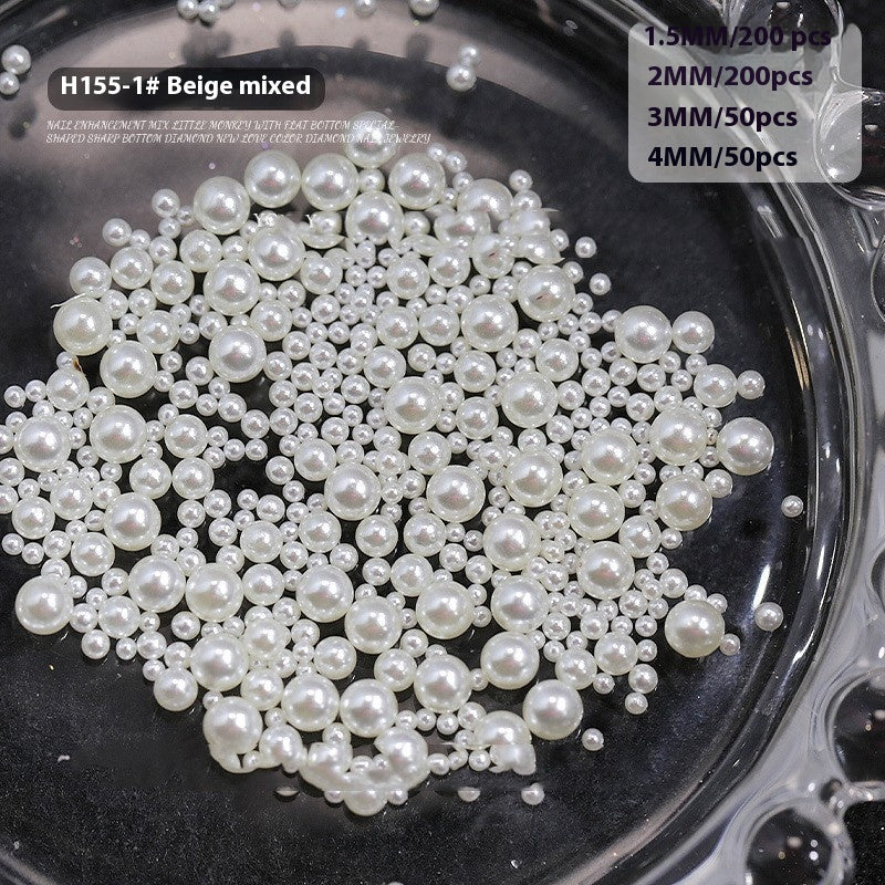 Sac de perles All-matching Nail Ornement