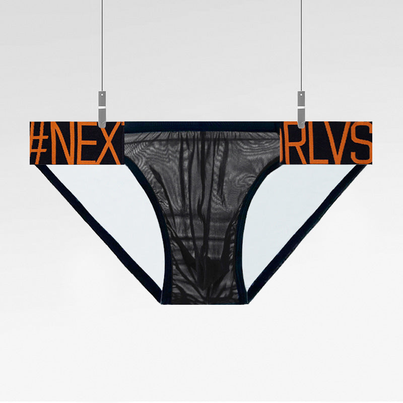 Slips hommes transparents High Fork Sports Low Waist Panty