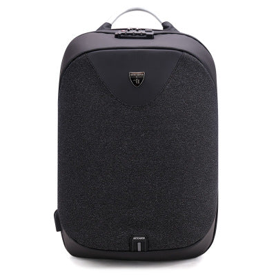 Sac à bandoulière double homme multi fonction antivol 15,6 pouces ordinateur packag