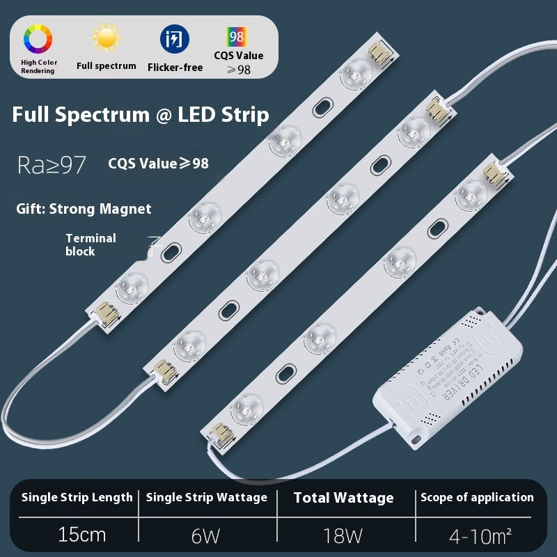Plein spectre Led Super Bright Patch remplacement source de lumière Plafond plaque de base de lampe