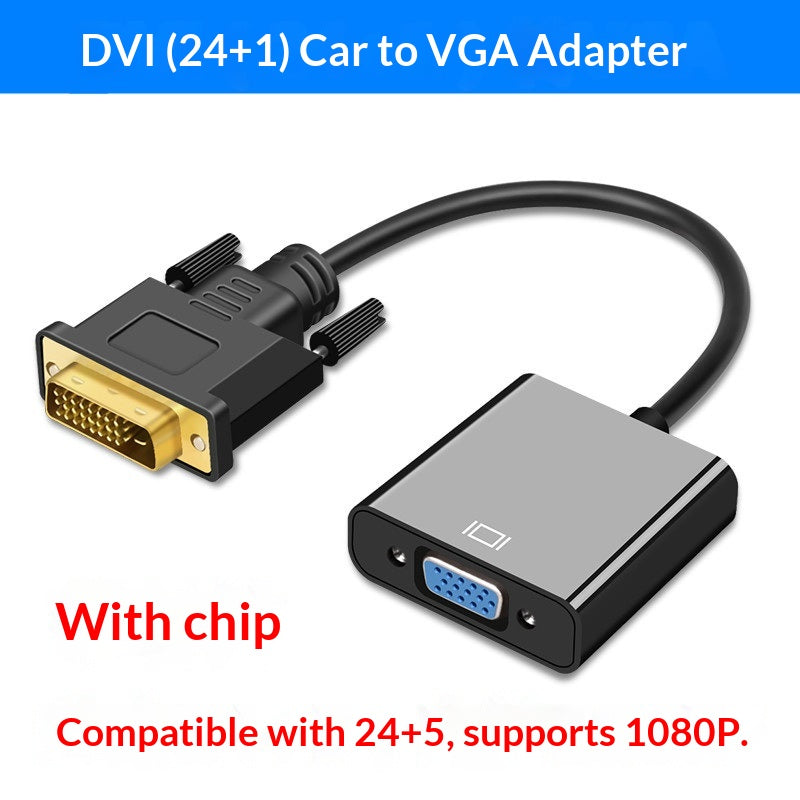 Convertisseur de connecteur de câble d'adaptateur d'interface de moniteur