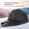 Plein grain de moutons Style coréen Petit chapeau Plaid Hommes