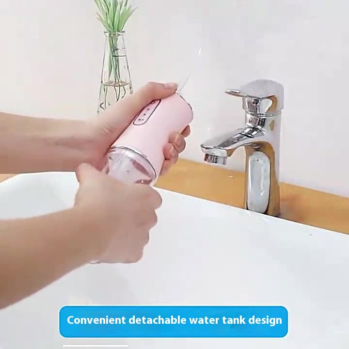 Broyeur d'eau électrique Broyeur d'eau domestique portable Broyeur de dents Nettoyant Irrigateur oral Denta