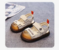Chaussures de plage pour enfants Style d'été Moyen et grand Sandales pour enfants et garçons Velcro C