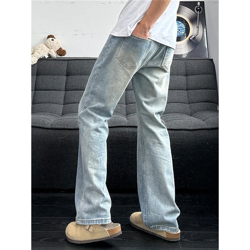 Jeans à taille haute Vintage Blue Bootcut