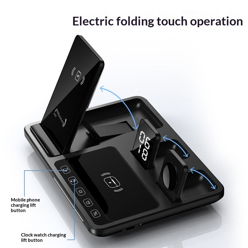 Chargeur sans fil de bureau tactile d'affichage numérique