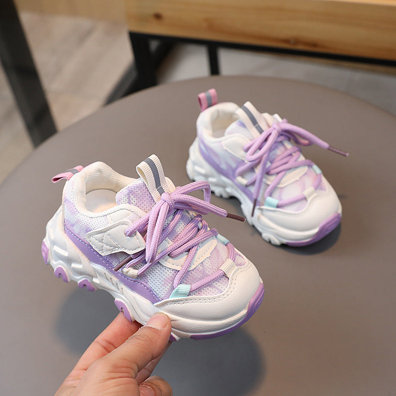 Enfants Papa Chaussures Mesh Casual Courir