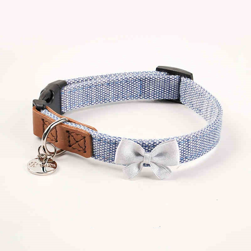Corde de maintien des mains de chien de chien Cute Bow Tone de collier