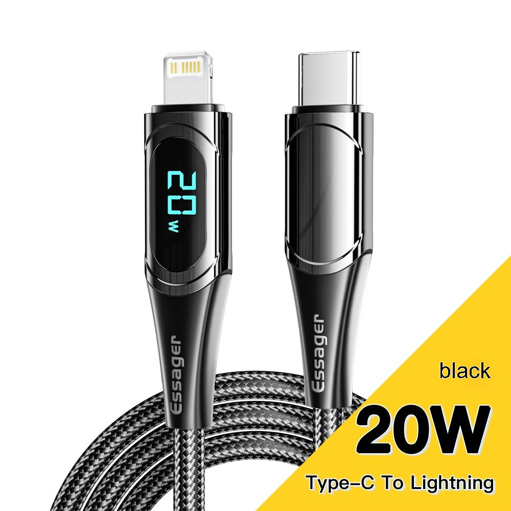 Câble de données de charge rapide 100W Dual Type-c Super Fast
