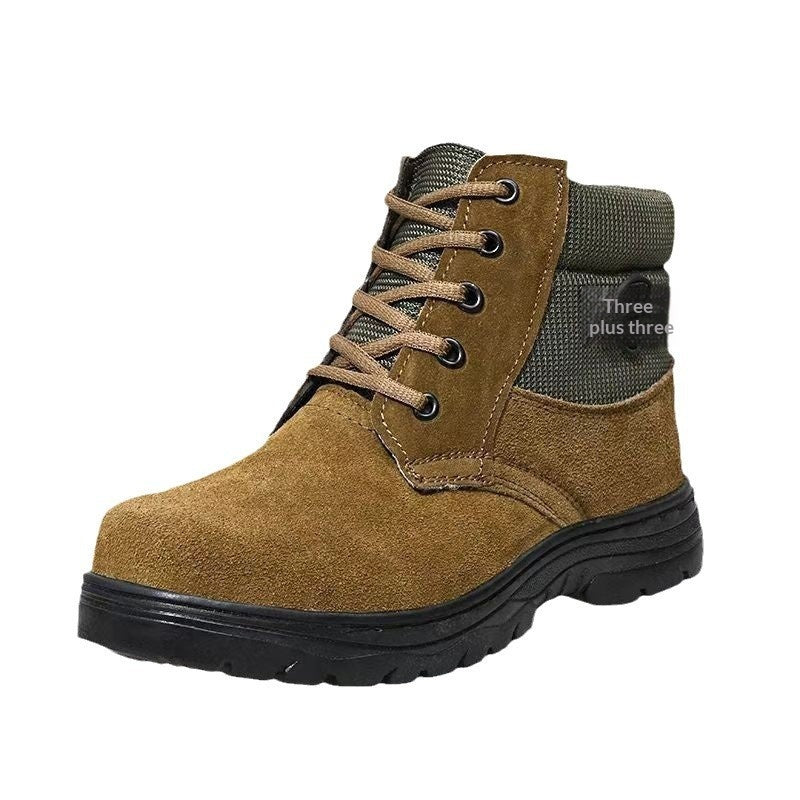 Hommes Bottes de coton thermique en peau de mouton