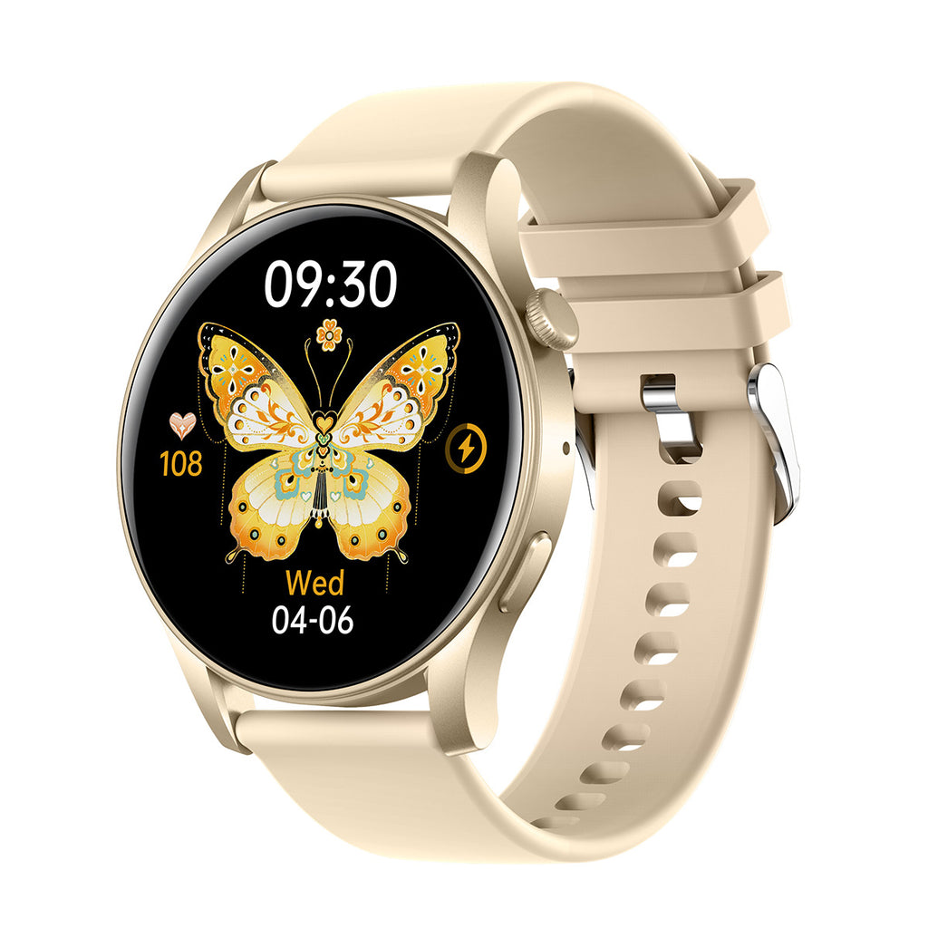 Surveillance de la fréquence cardiaque de l'appel Bluetooth Smartwatch