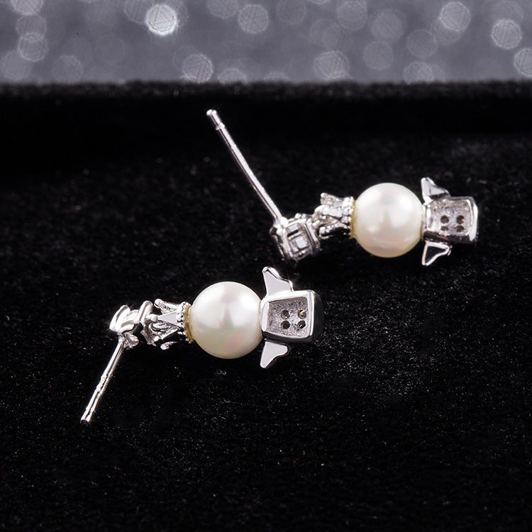 Petites boucles d'oreilles ange bébé