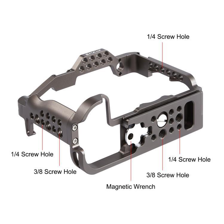 Compatible with EOS R5R6M50 Cage Frame