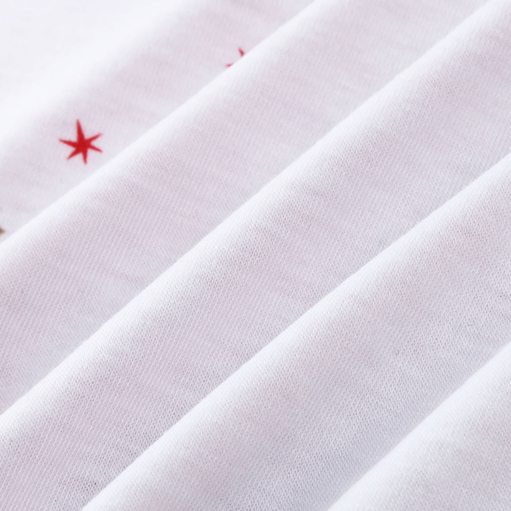 Pyjama imprimé à manches longues et vêtements de maison
