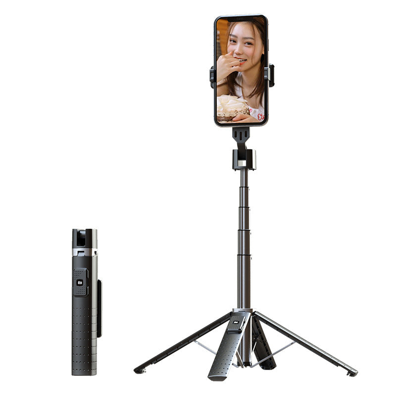 Tetrapod Bluetooth Selfie Stick Mobile Phone Double Fill Light