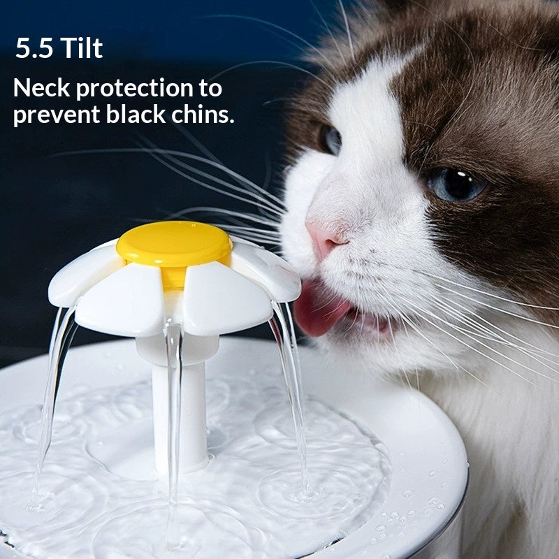 Fontaine d'eau pour animaux de compagnie filtrant automatique pour chats et chiens