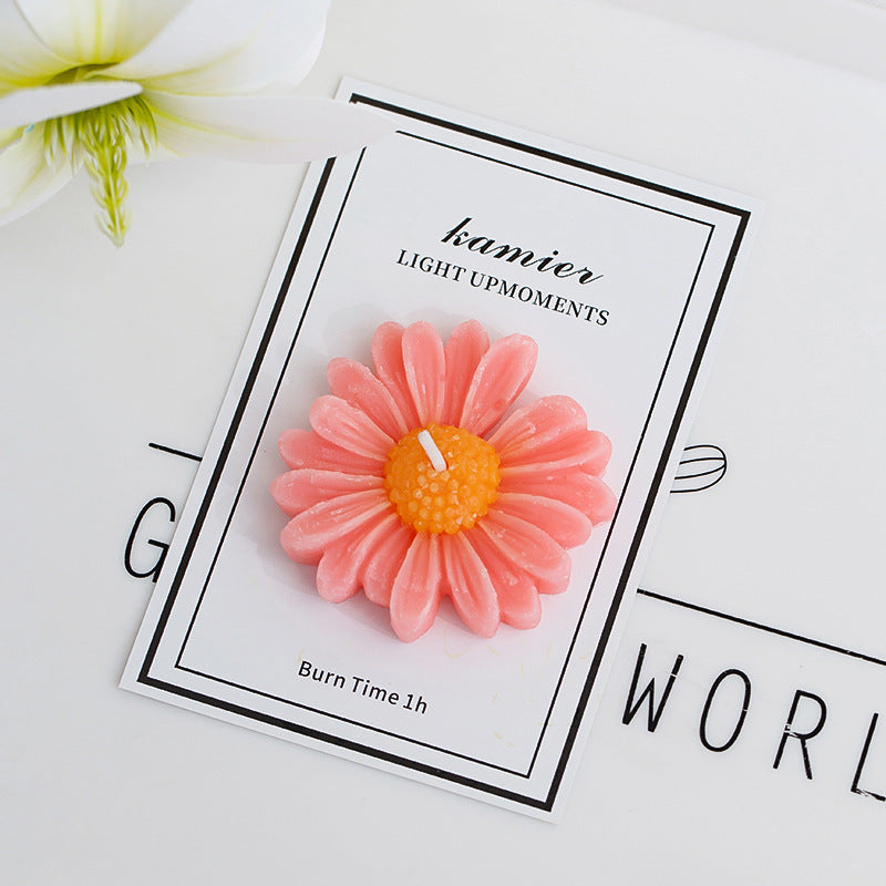 Petite bougie parfumée Chrysanthemum Niche haut de gamme longue durée Fragrance chambre anniversaire