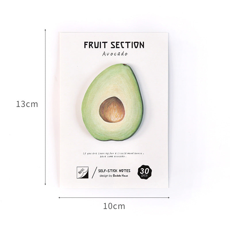 Carnet de notes de la série Fruits